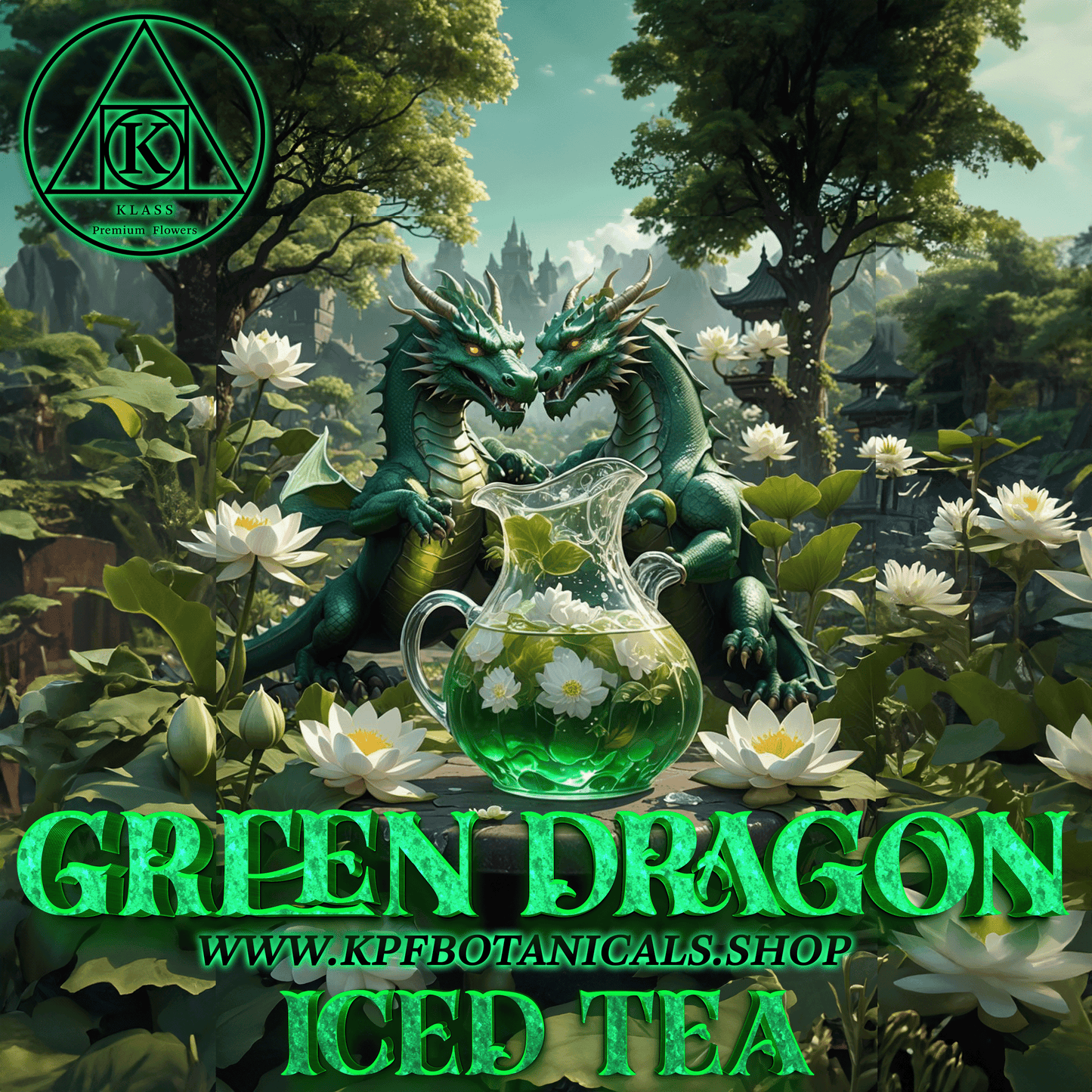 Green Dragon Iced Tea