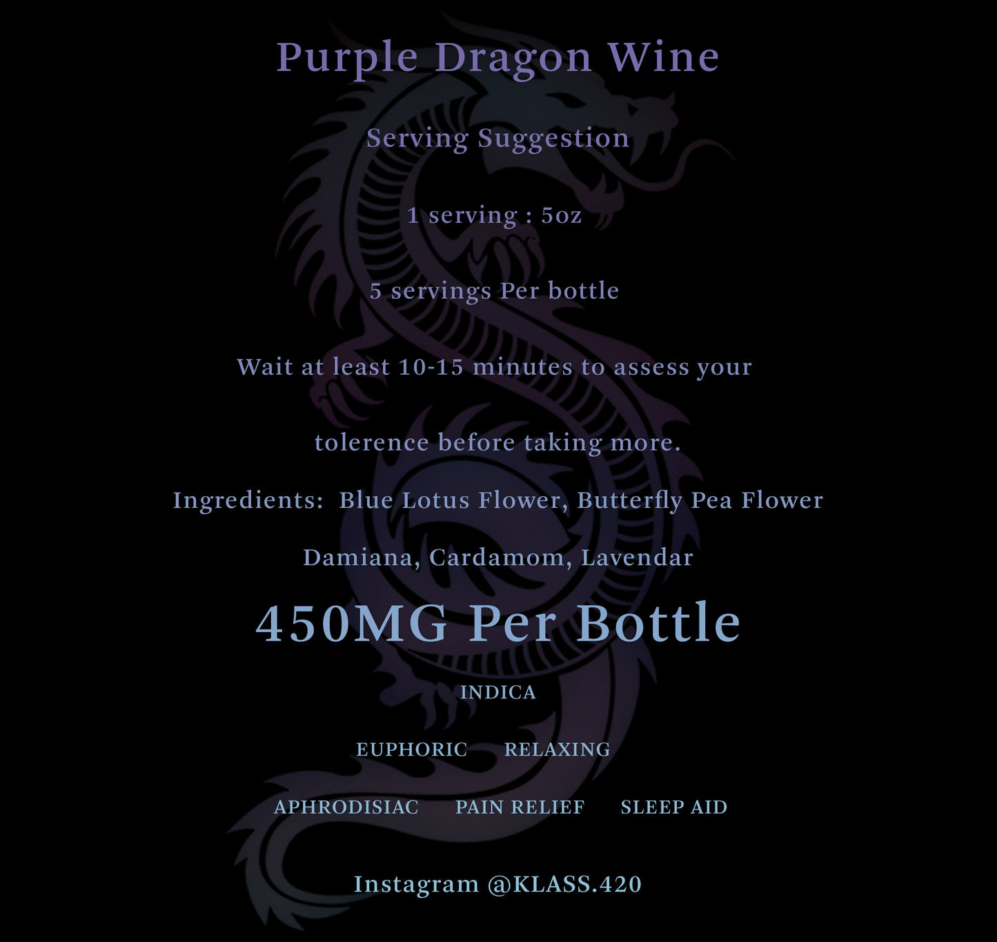 Purple Dragon Elixir